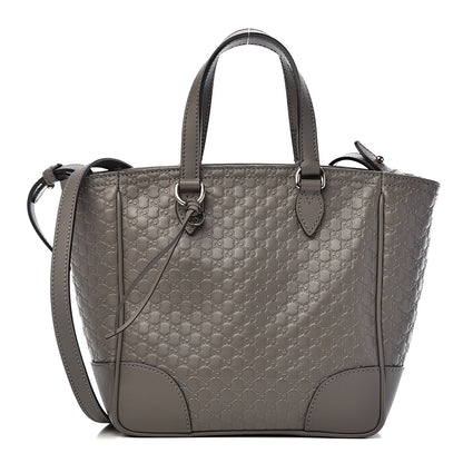 Gucci Microguccissima Small Bree Tote Graphite 1 of 10