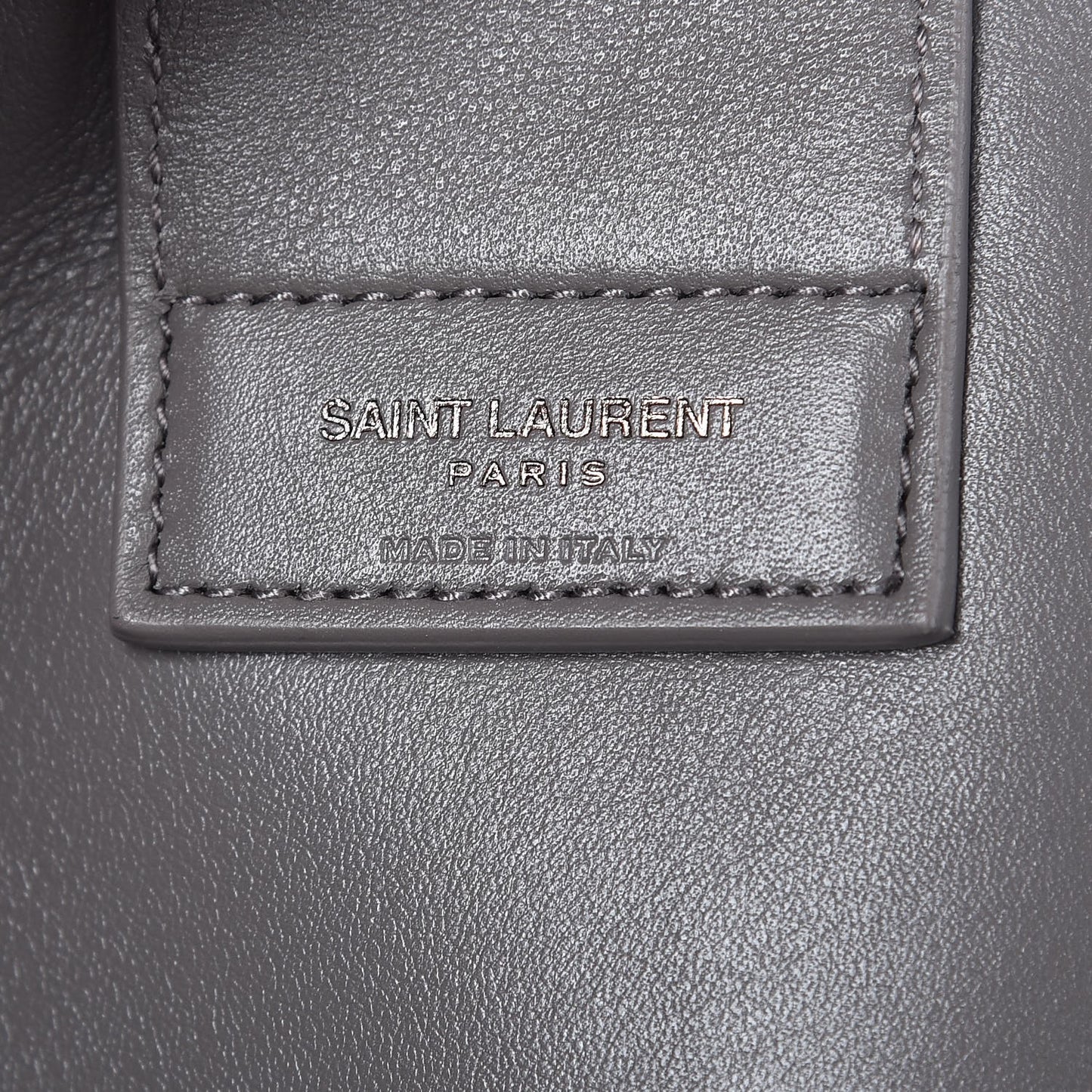 Calfskin Medium Amber Tote Fog