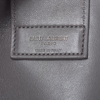 Saint Laurent Calfskin Medium Amber Tote Fog 6 of 8