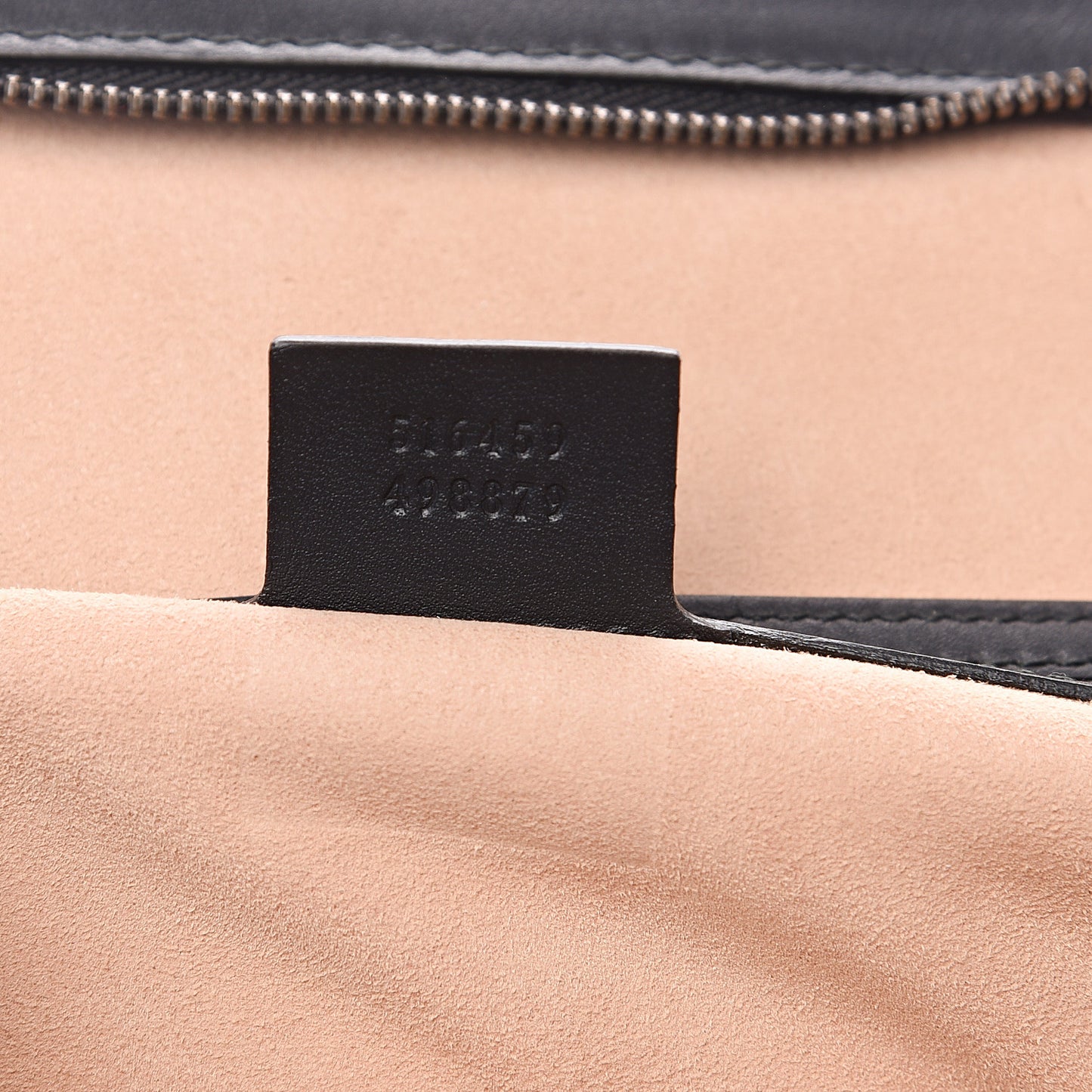 Suede Ophidia Medium Re(Belle) Top Handle Bag Nocciola Black