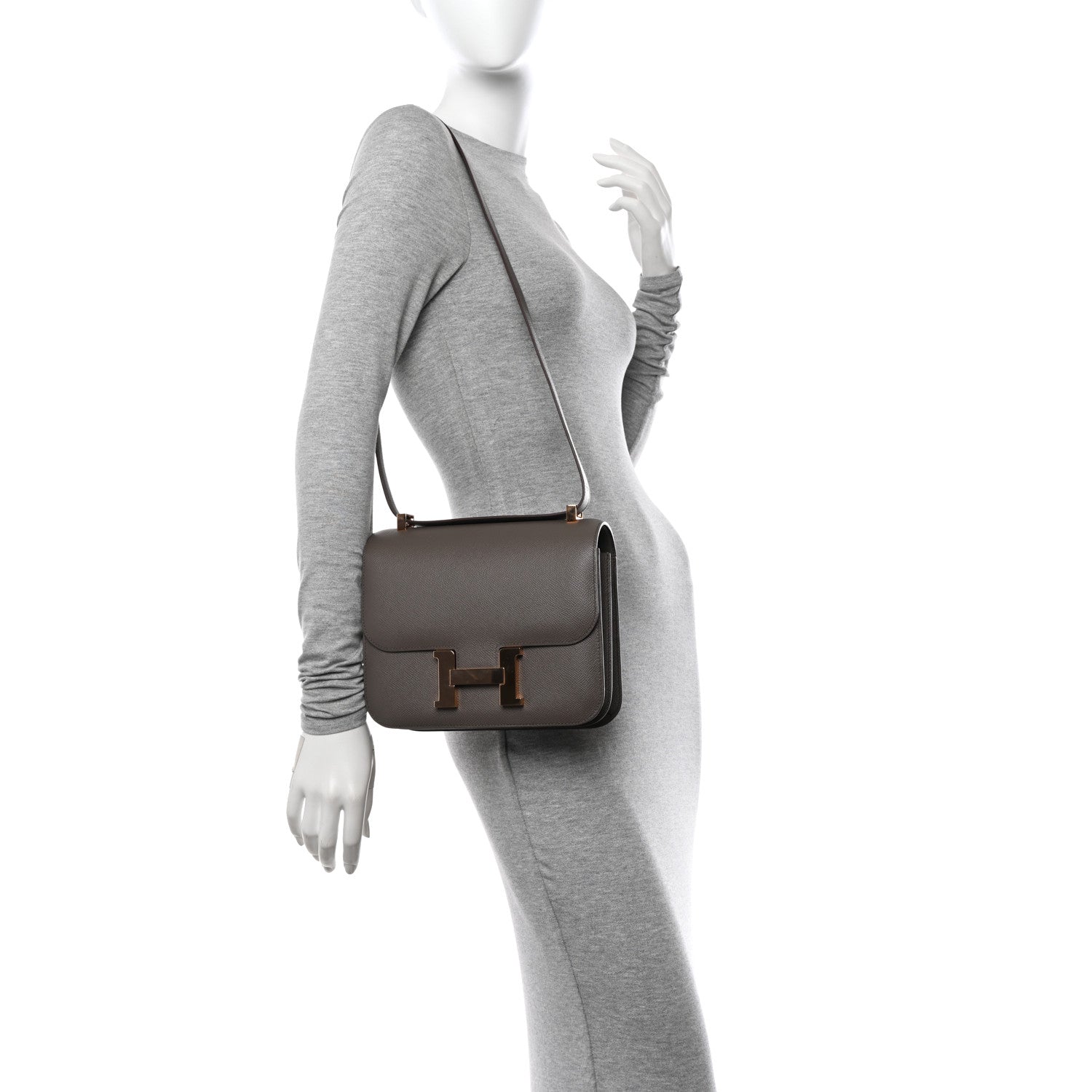 Hermes Epsom Constance 24 Etain 2 of 11