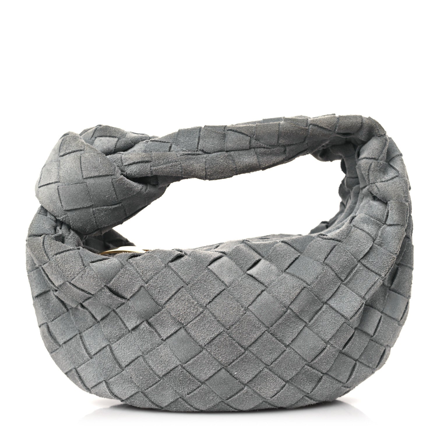 Bottega Veneta Suede Intrecciato Mini Jodie Thunder 1 of 11