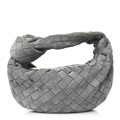 Bottega Veneta Suede Intrecciato Mini Jodie Thunder 1 of 11