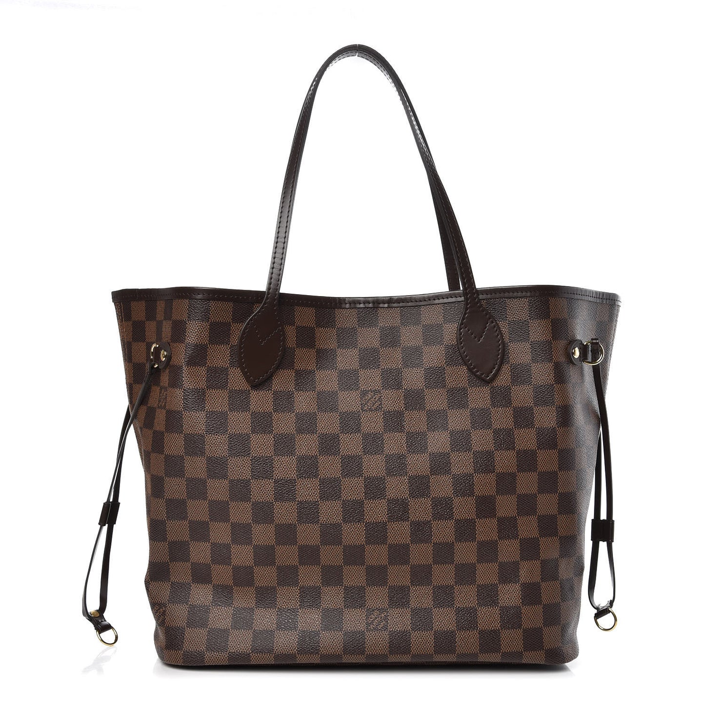 Damier Ebene Neo Neverfull MM Rose Ballerine