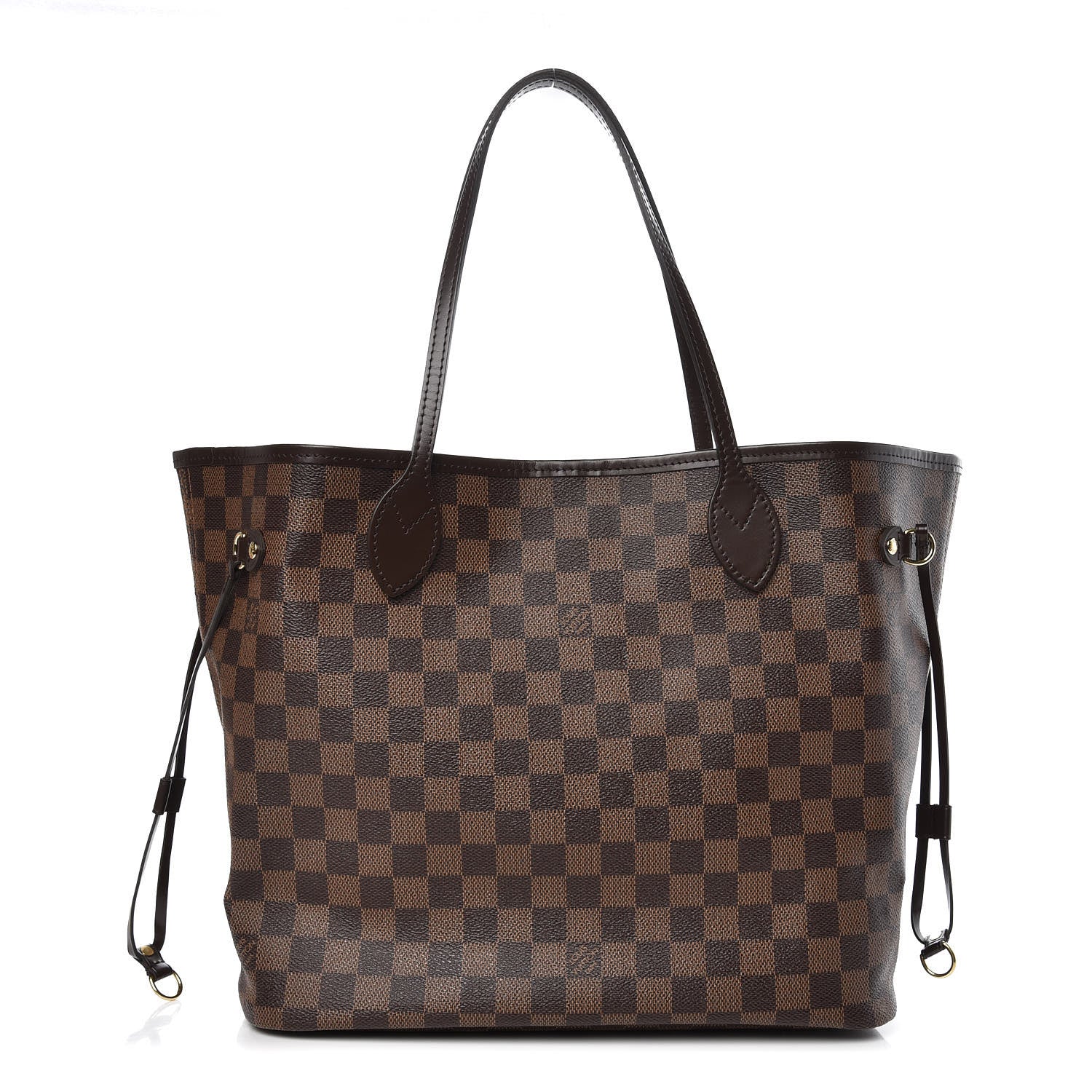 Louis Vuitton Damier Ebene Neo Neverfull MM Rose Ballerine 3 of 9