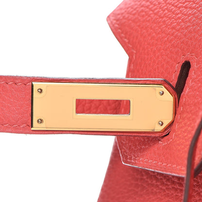 Hermes Togo Birkin 30 Rouge Pivoine 29 of 37