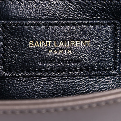 Saint Laurent Calfskin Y Quilted Small Joan Satchel Warm Taupe 7 of 14