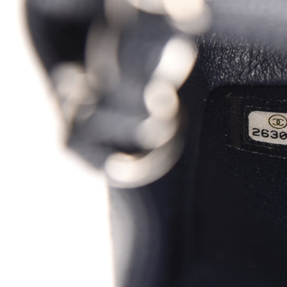 Chanel Caviar Quilted Mini Rectangular Flap Navy 7 of 11