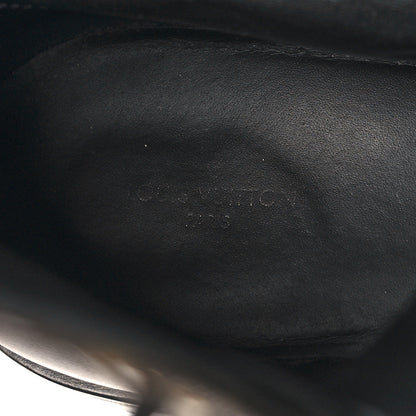 Louis Vuitton Calfskin Monogram Wonderland Flat Ranger Boots 40.5 Black 9 of 9