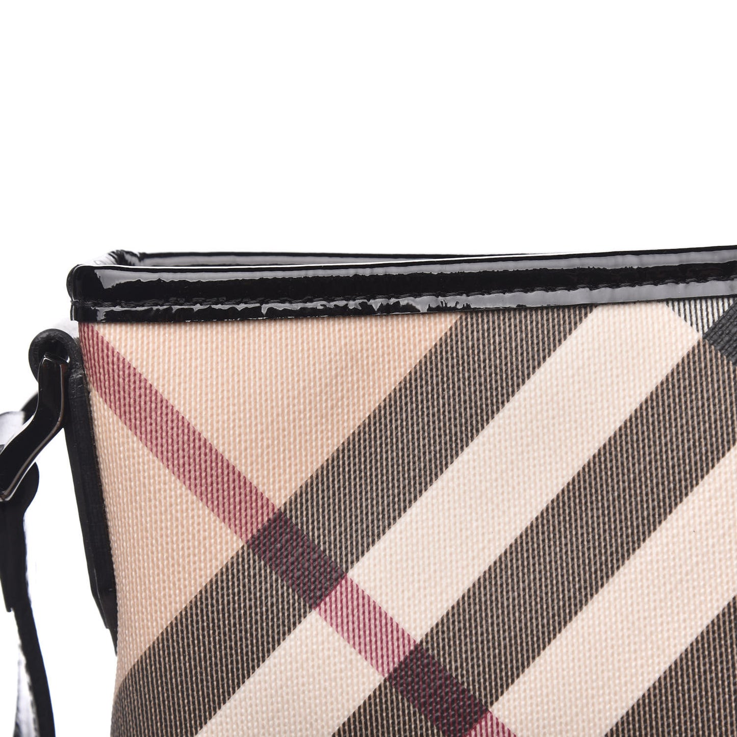 Supernova Check Small Dryden Crossbody Bag Black