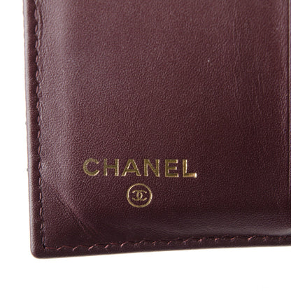 Chanel Caviar Quilted Compact French Flap Wallet Black 6 of 7