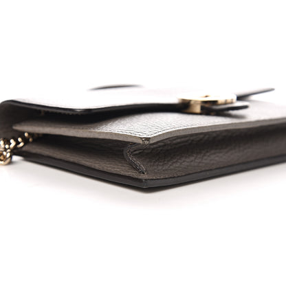 Gucci Dollar Calfskin Interlocking G Chain Wallet Loess 7 of 10