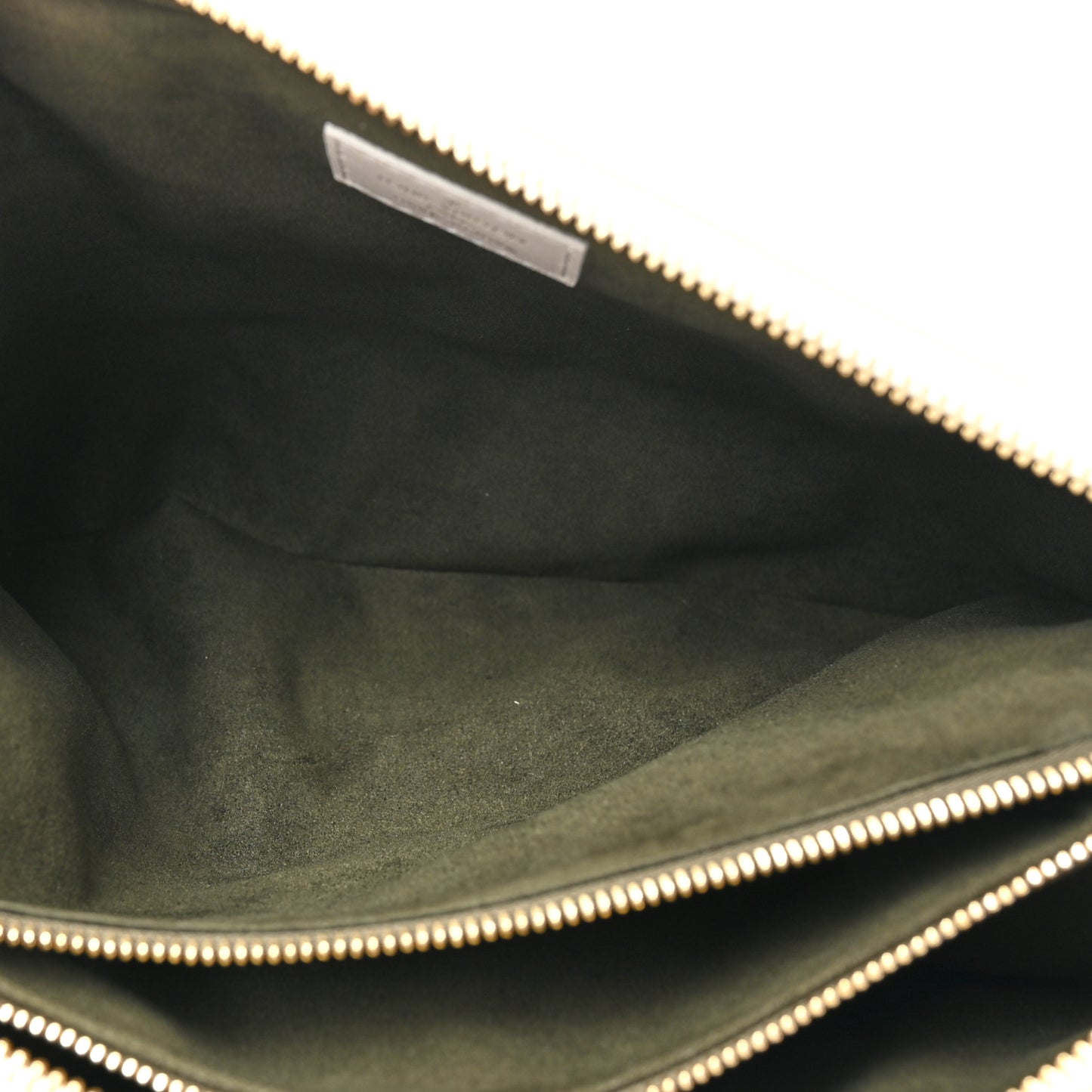 Lambskin Embossed Monogram Coussin PM Cream