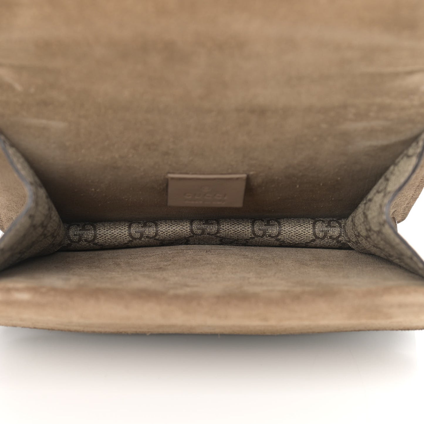GG Supreme Monogram Mini Dionysus Shoulder Bag Taupe