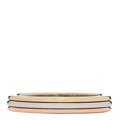 Cartier 18K Pink Yellow White Gold 2.5mm Vendome Louis Cartier Wedding Band Ring 48 4.5 1 of 5