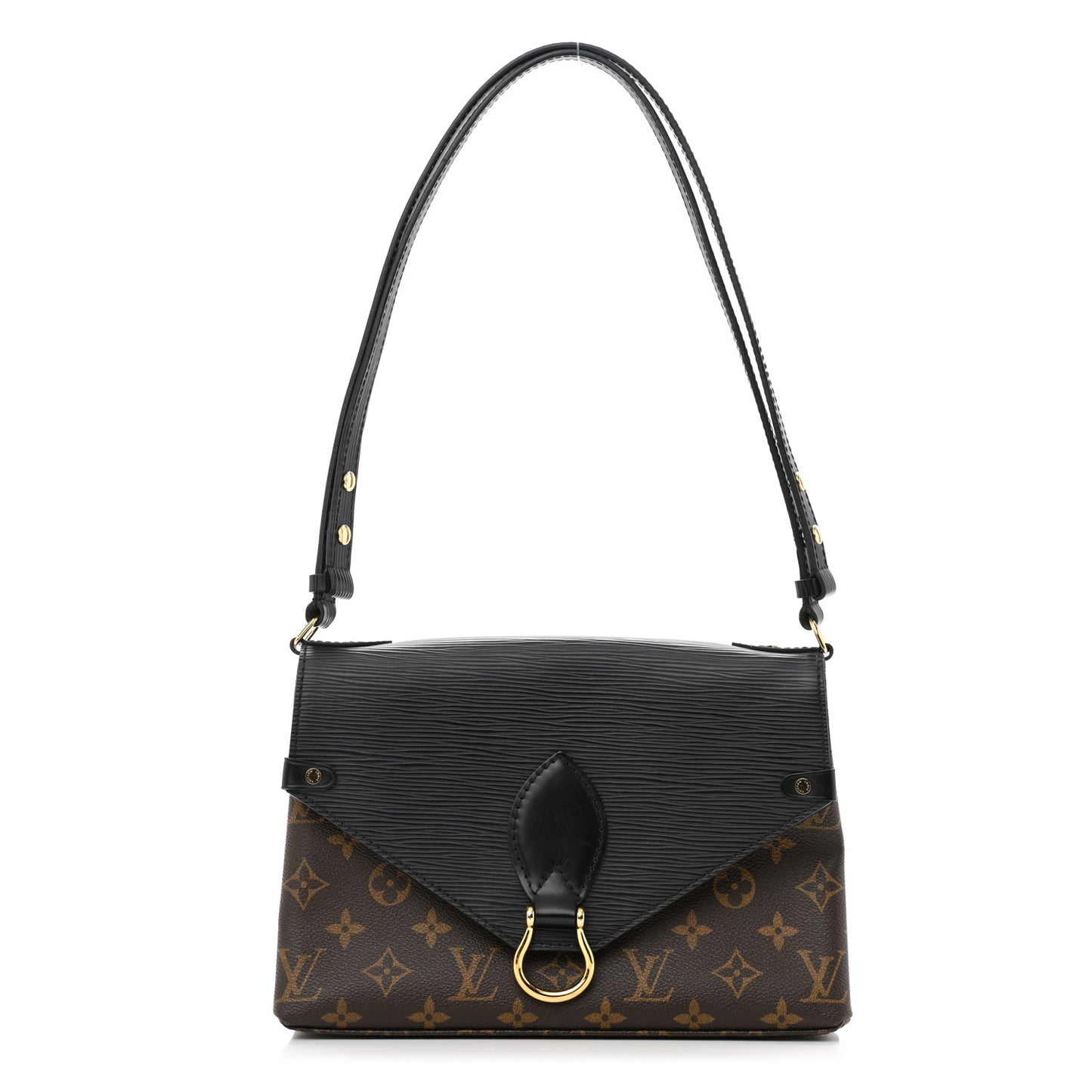 Epi Monogram Saint Michel Black