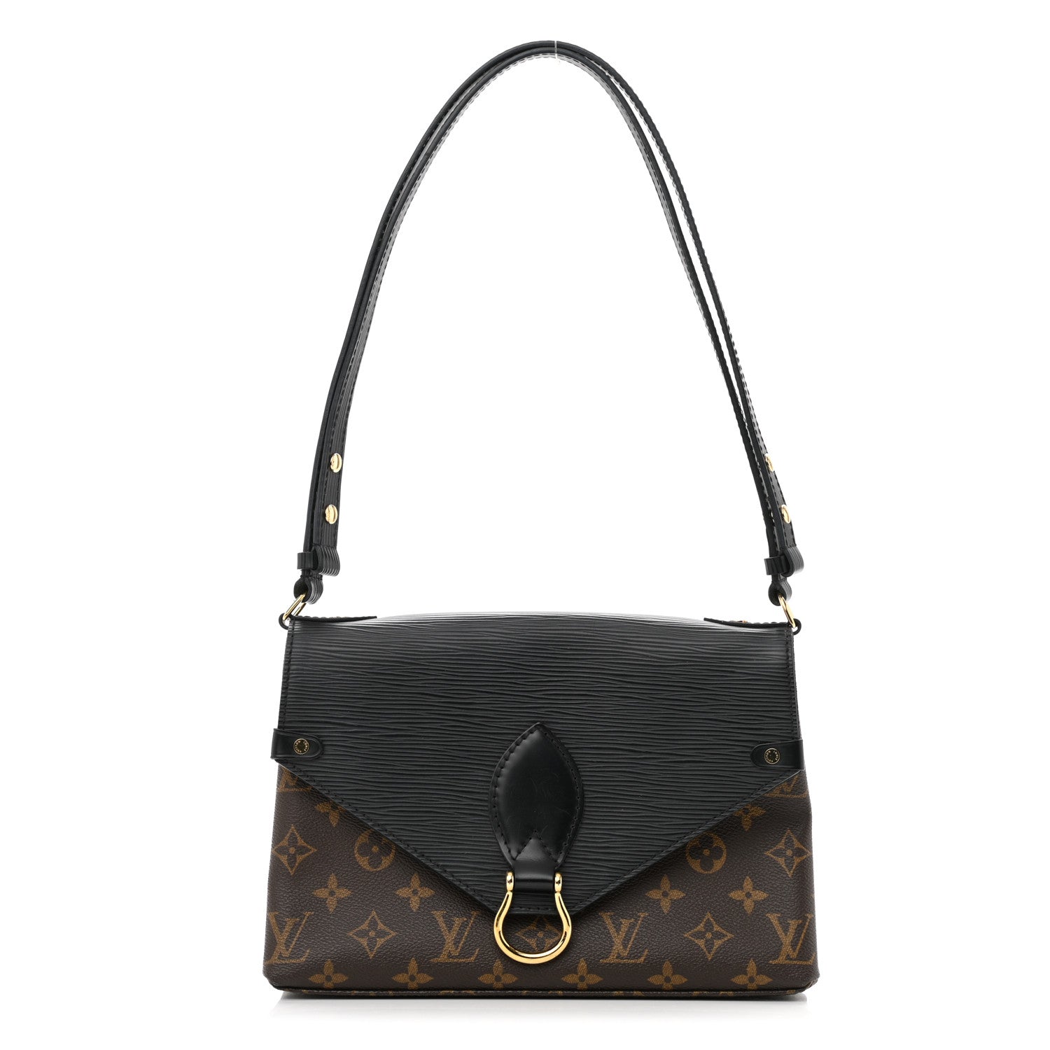 Louis Vuitton Epi Monogram Saint Michel Black 1 of 12