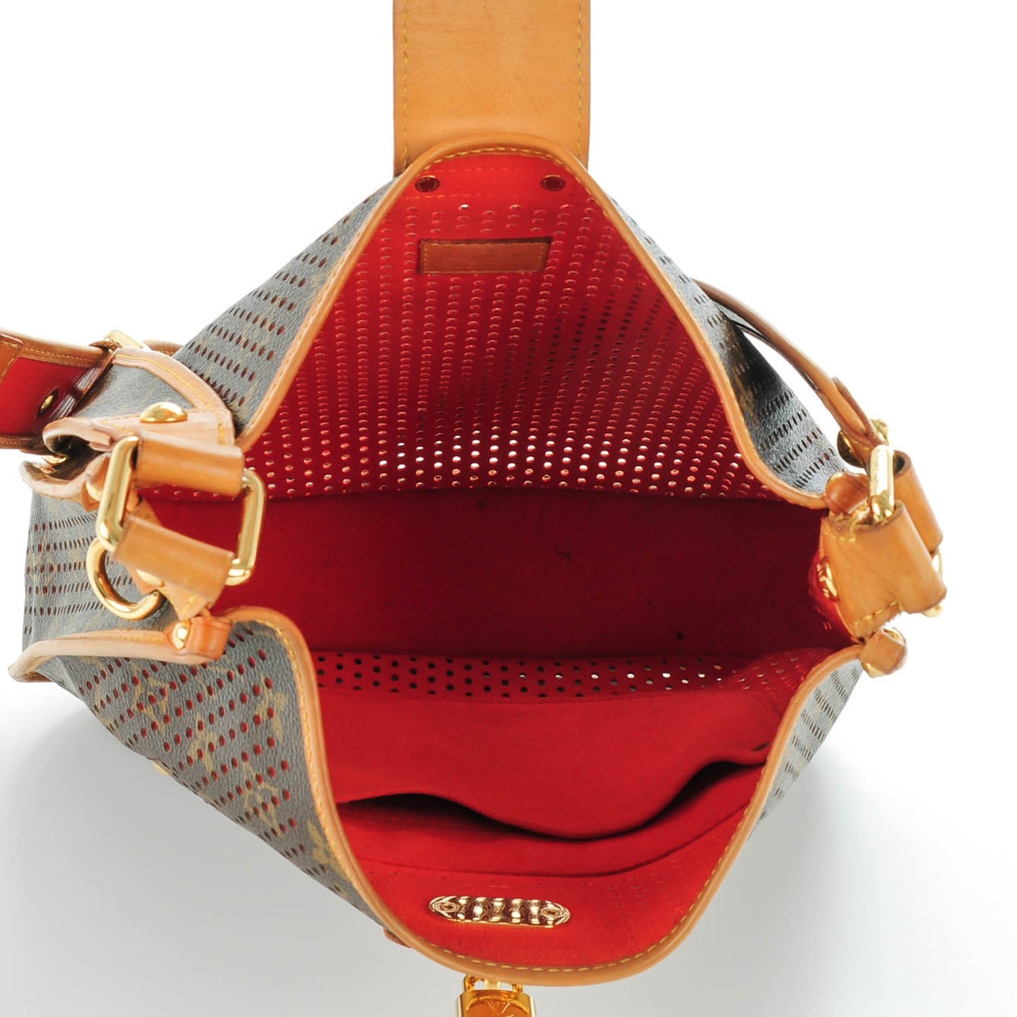 Monogram Perforated Musette Orange