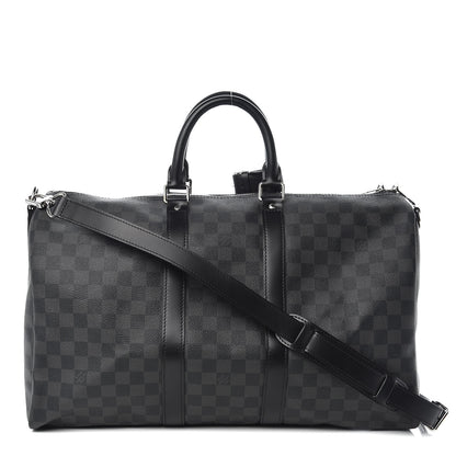 Louis Vuitton Damier Graphite Keepall Bandouliere 45 1 of 9