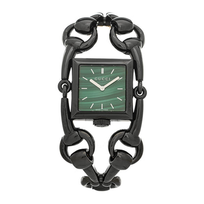 Gucci PVD Stainless Steel 25mm Signoria Quartz Watch Green Green 1 of 5