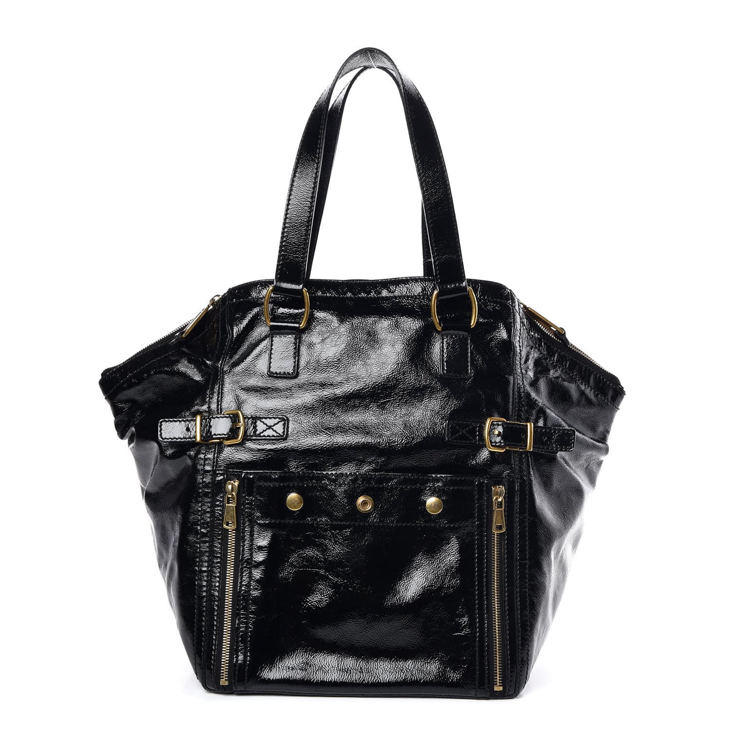 Patent Medium Downtown Black