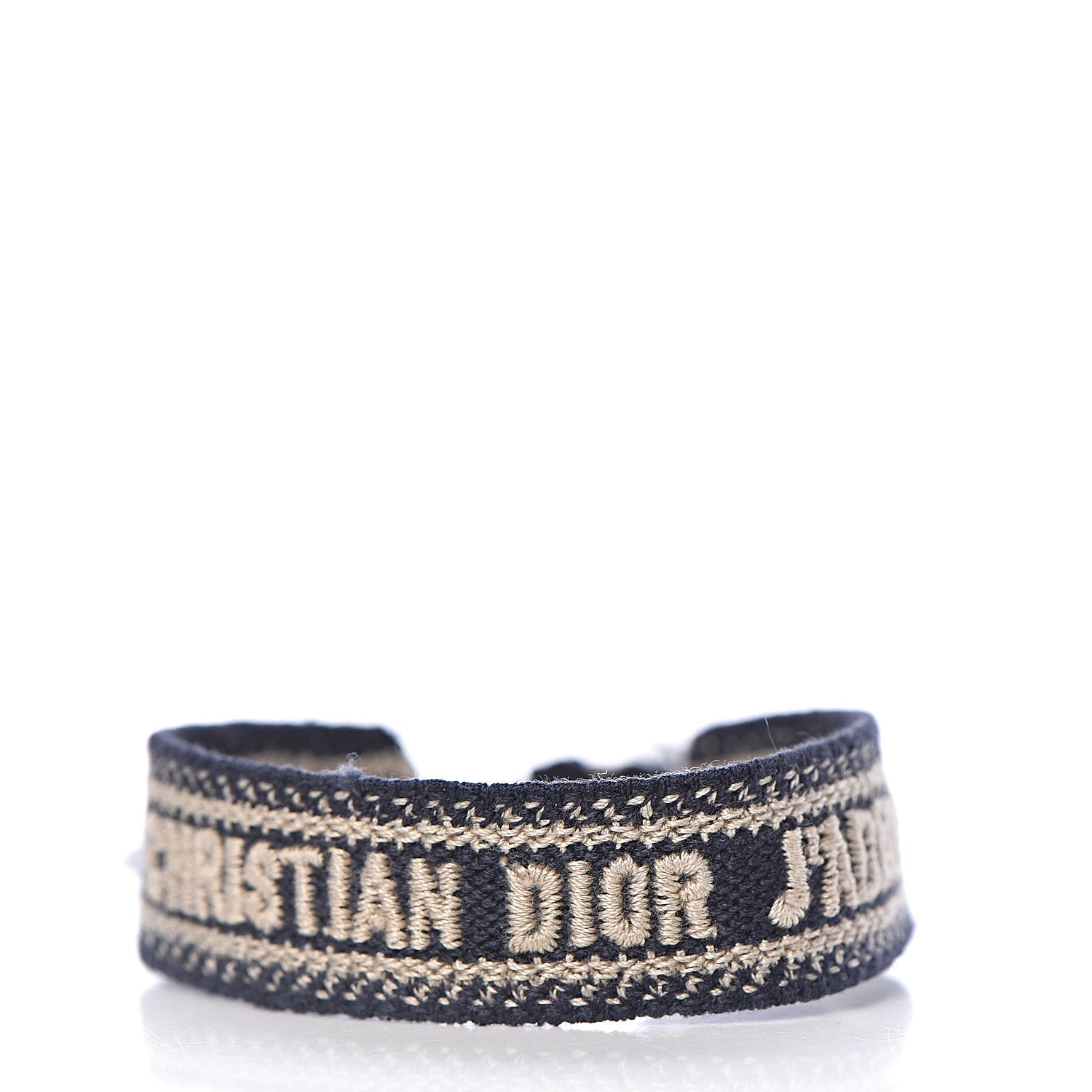 Christian Dior Woven Cotton J'Adior Friendship Bracelet Set Navy 5 of 6