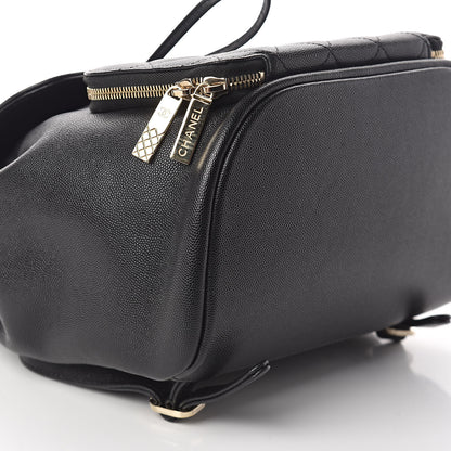 Chanel Caviar Quilted Business Affinity Backpack Black 9 of 10