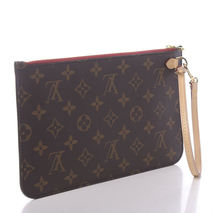Louis Vuitton Monogram Neverfull MM GM Pochette Cherry 3 of 6