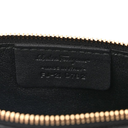 Salvatore Ferragamo Calfskin Large Sookie Satchel Black 8 of 21