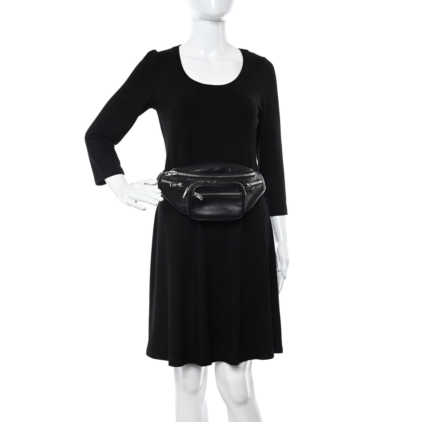 Lambskin Attica Belt Bag Black