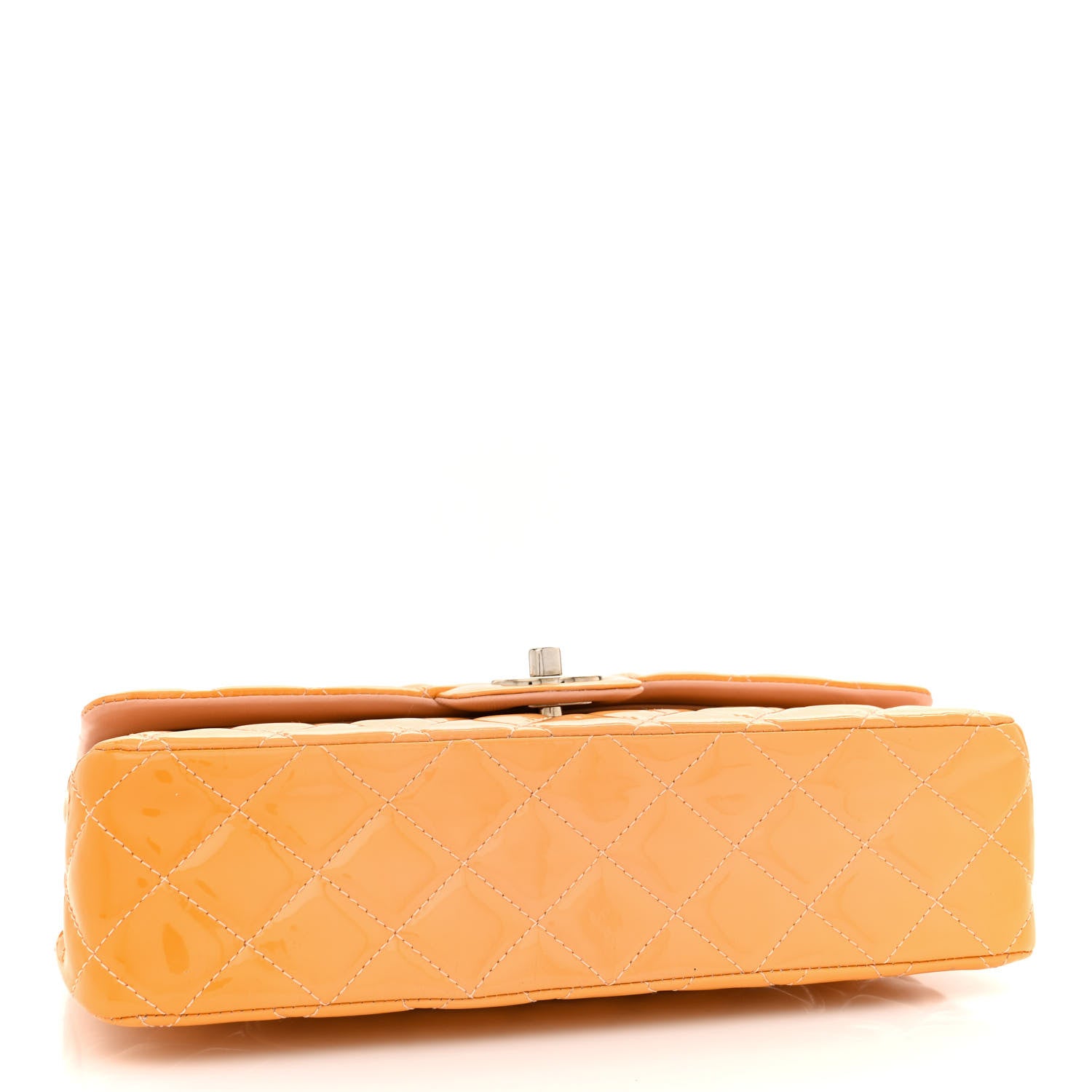 Chanel Patent Quilted Medium Double Flap Light Pink 4 of 12