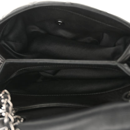 Chanel Lambskin Quilted Large Chanel 3 Flap Black 4 of 11