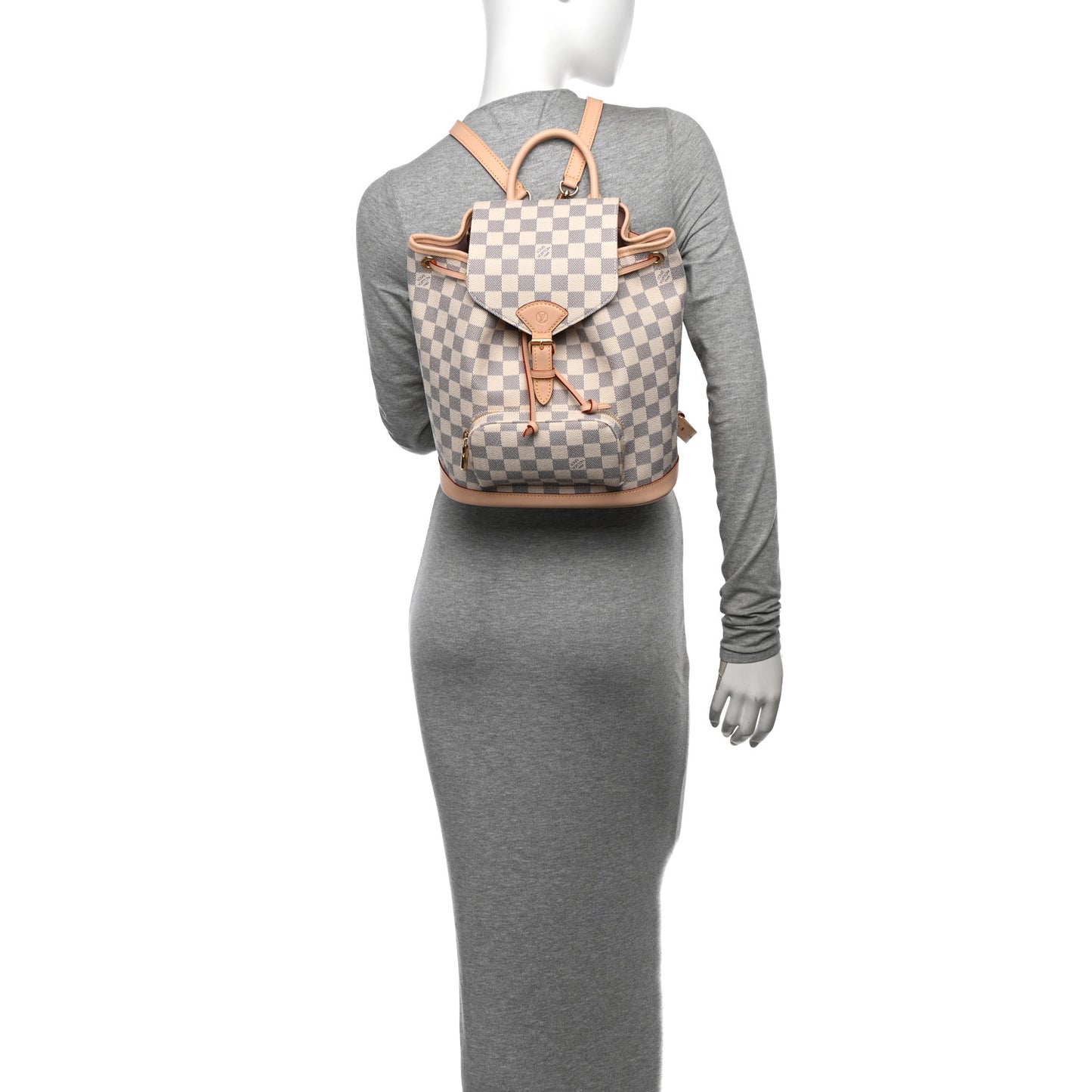 Damier Azur Montsouris PM