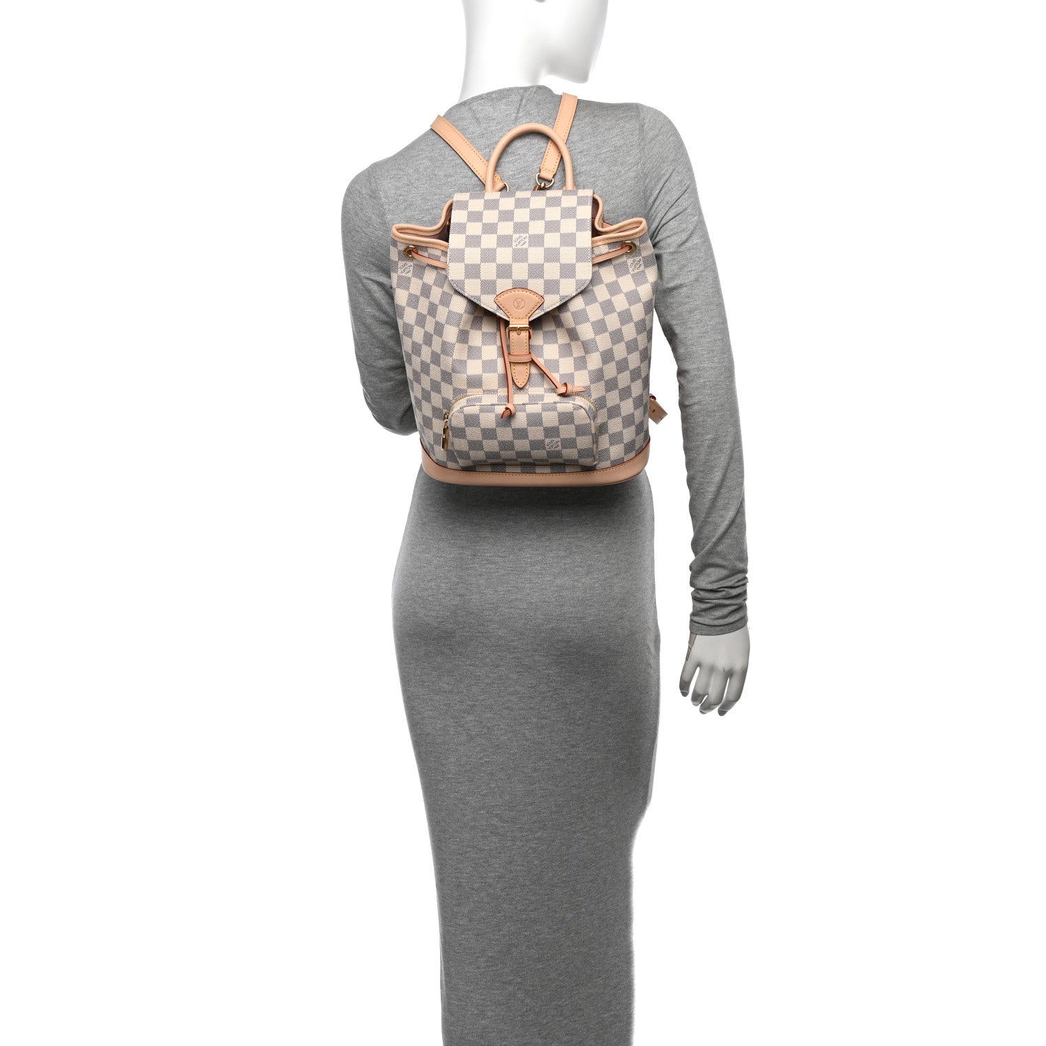 Louis Vuitton Damier Azur Montsouris PM 2 of 9