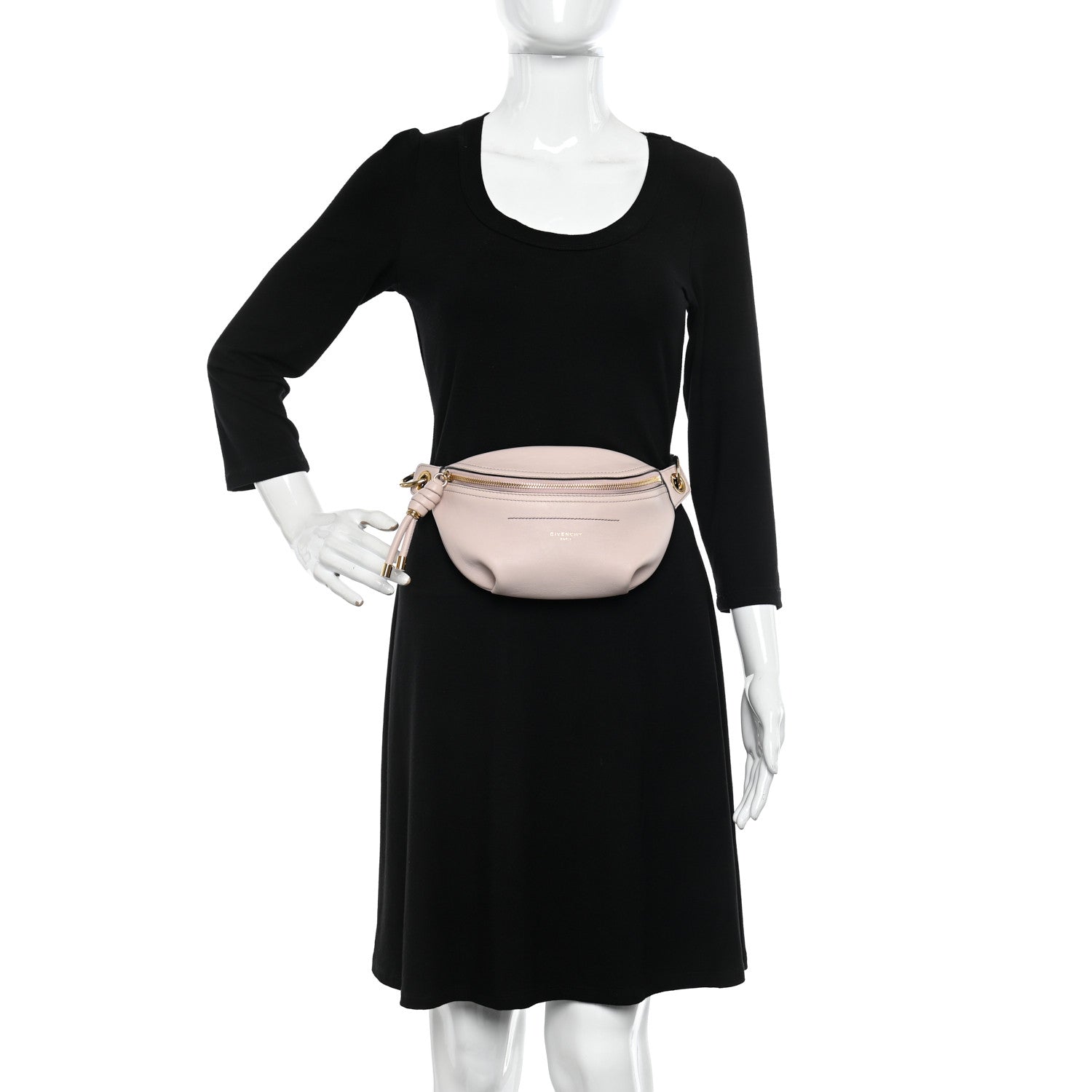 Givenchy Calfskin Whip Belt Bag Pale Pink 2 of 10