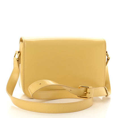Celine Shiny Calfskin Medium Triomphe Pollen 2 of 12