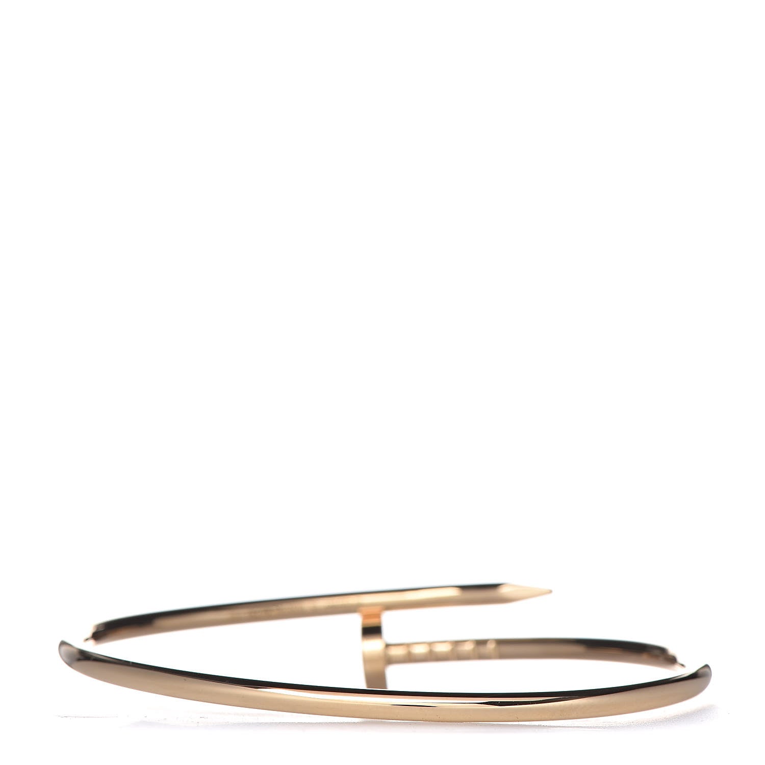 Cartier 18K Yellow Gold Small Juste Un Clou Bracelet 15 3 of 5