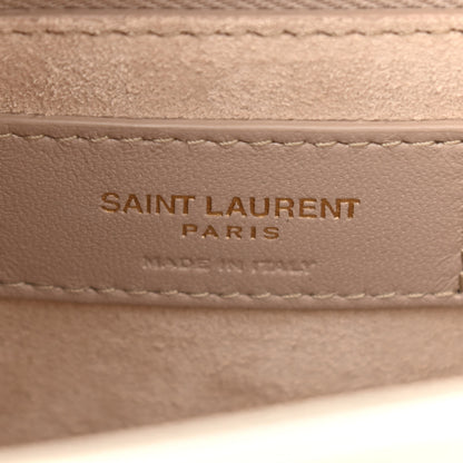 Saint Laurent Smooth Calfskin Le 5 A 7 Hobo Blanc Vintage 6 of 9