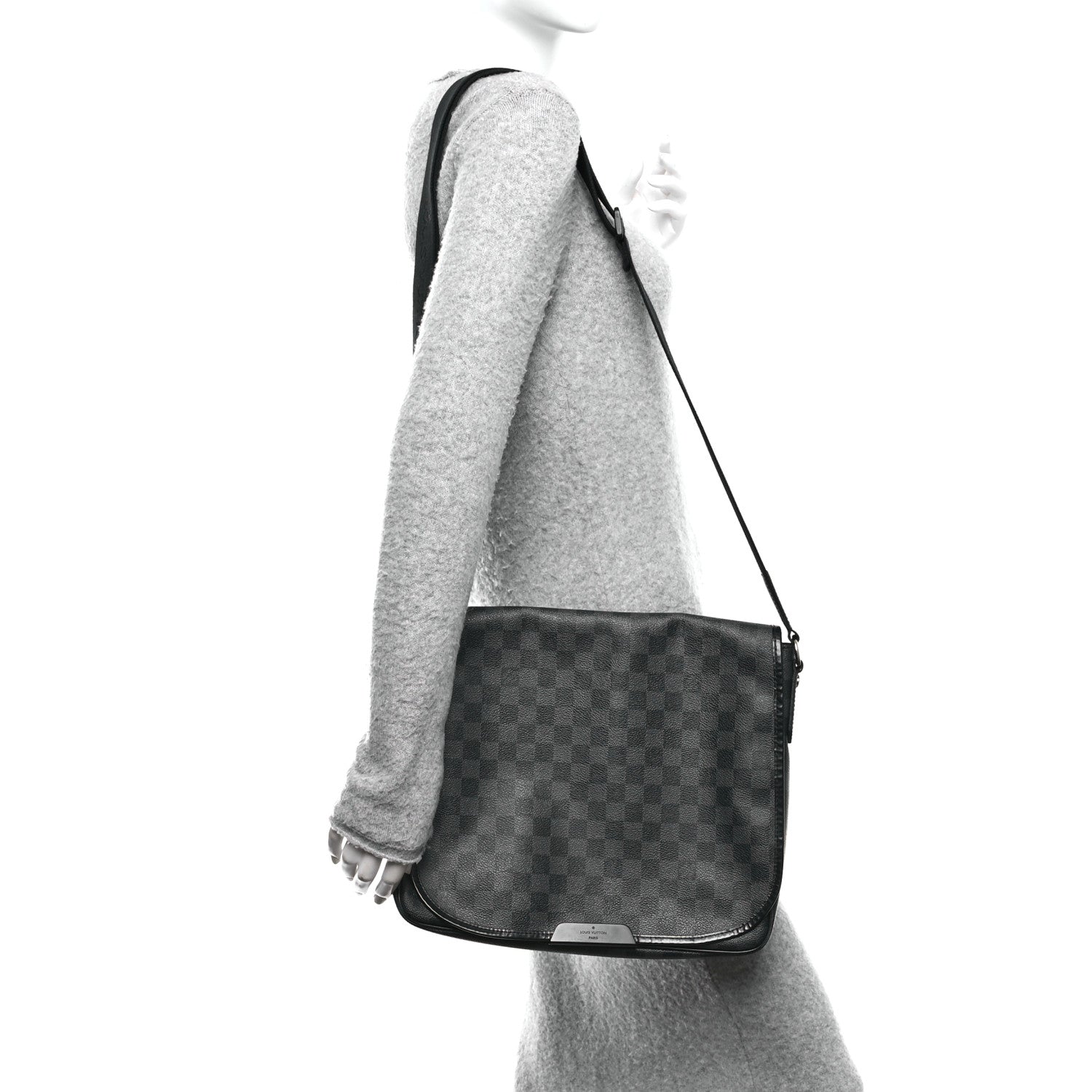 Louis Vuitton Damier Graphite Daniel MM 2 of 13