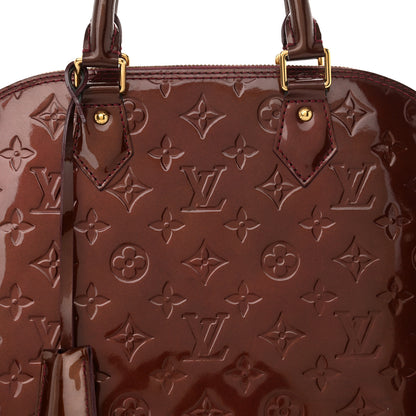 Louis Vuitton Vernis Alma PM Rouge Fauviste 8 of 11
