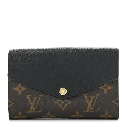 Louis Vuitton Monogram Pallas Compact Wallet Black 1 of 8