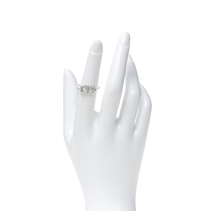 Hermes 18K White Gold Diamond Farandole Ring 52 6 2 of 5