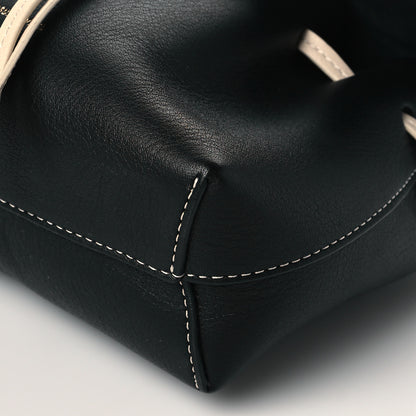 Mansur Gavriel Calfskin Mini Mini Lady Bag Black White 9 of 9