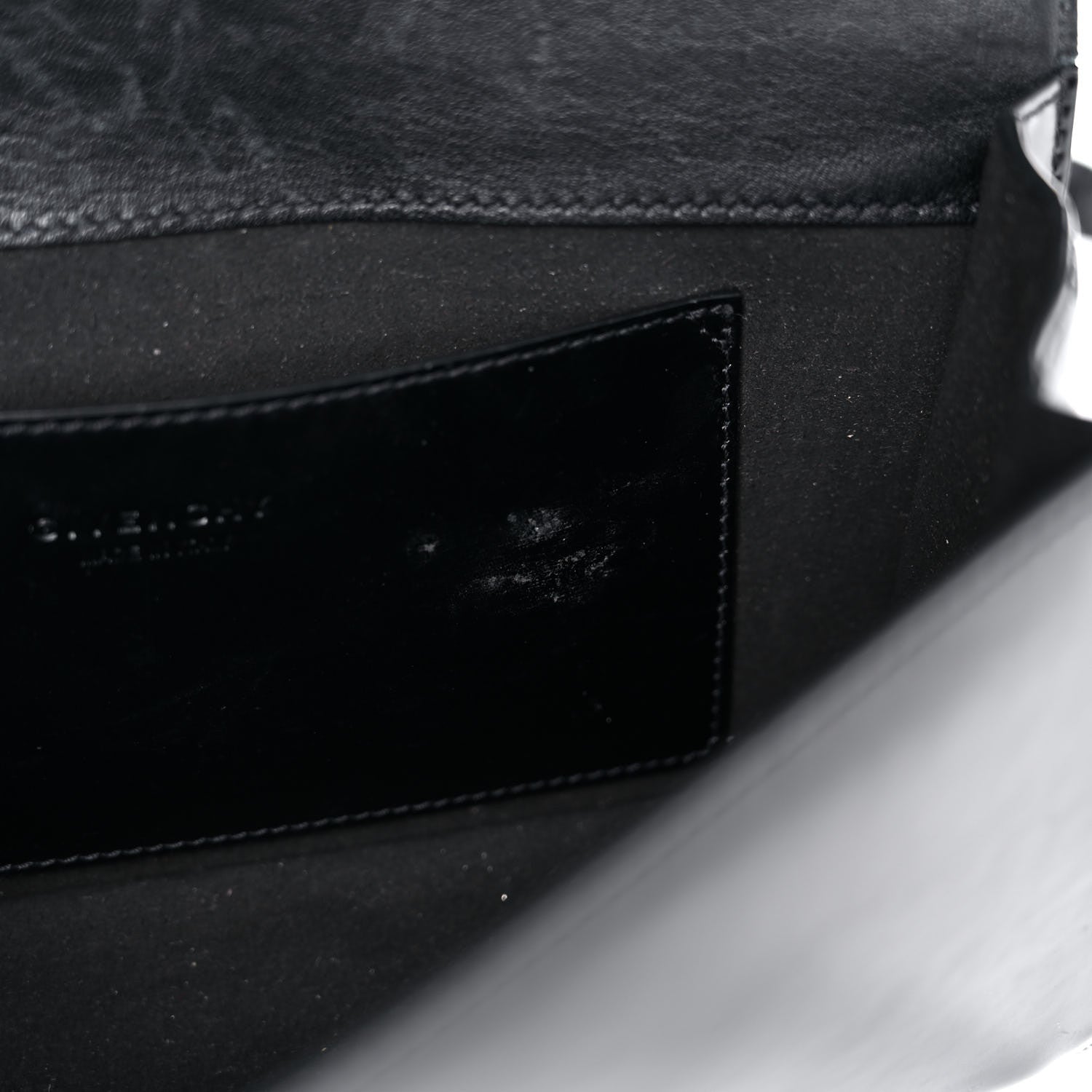 Givenchy Calfskin Infinity Flap Bag Black 10 of 22