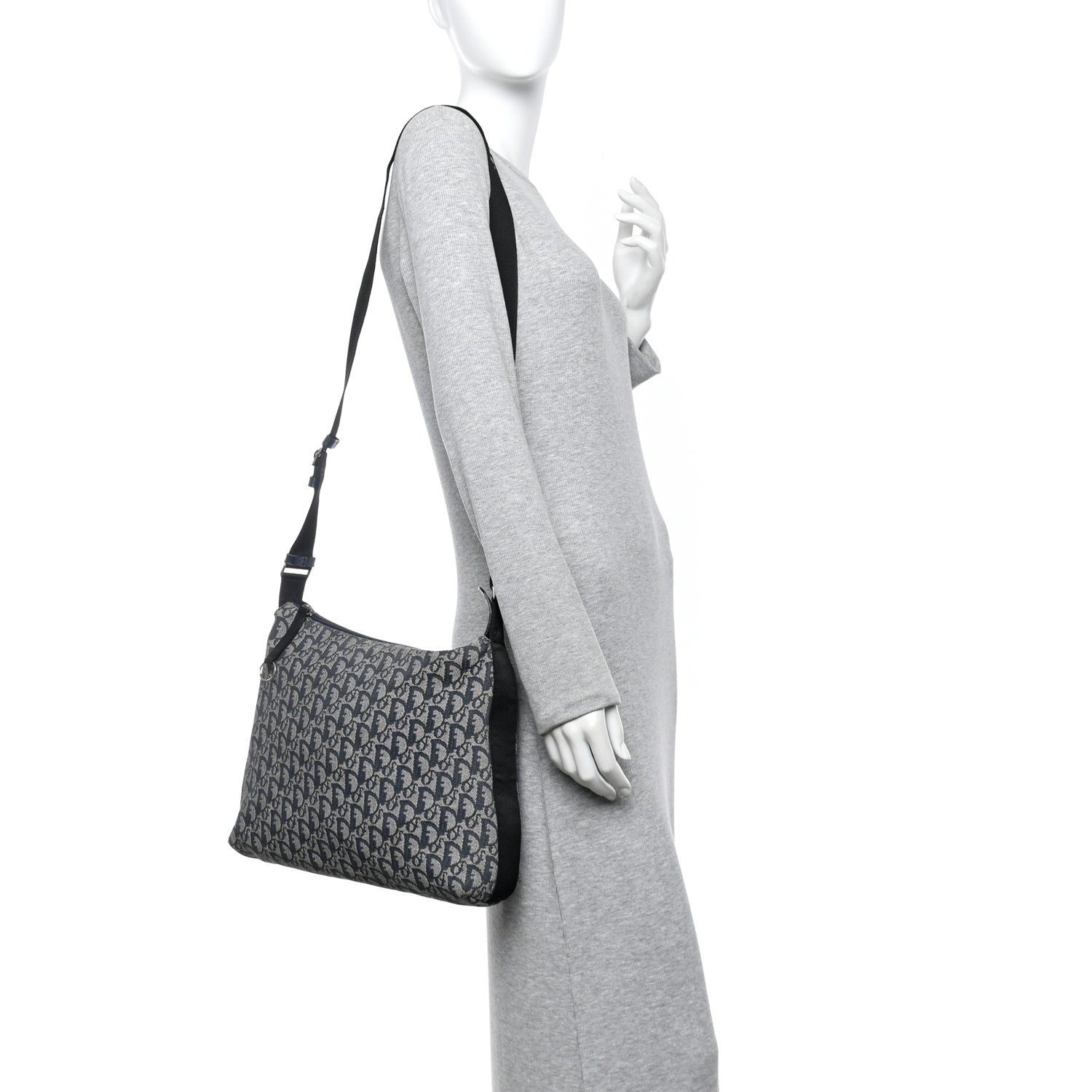 Christian Dior Monogram Messenger Blue 2 of 13