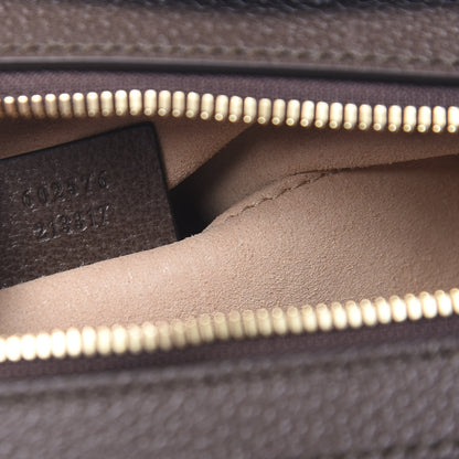 Gucci GG Supreme Monogram Mini Ophidia Top Handle Shoulder Bag Brown 6 of 9