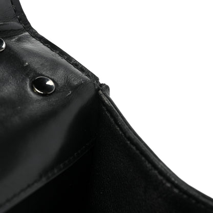 Bulgari X NICHOLAS KIRKWOOD Calfskin Studded Serpenti Forever Crossbody Black 14 of 23