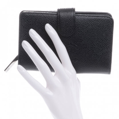 Chanel Caviar CC French Wallet Black 2 of 9