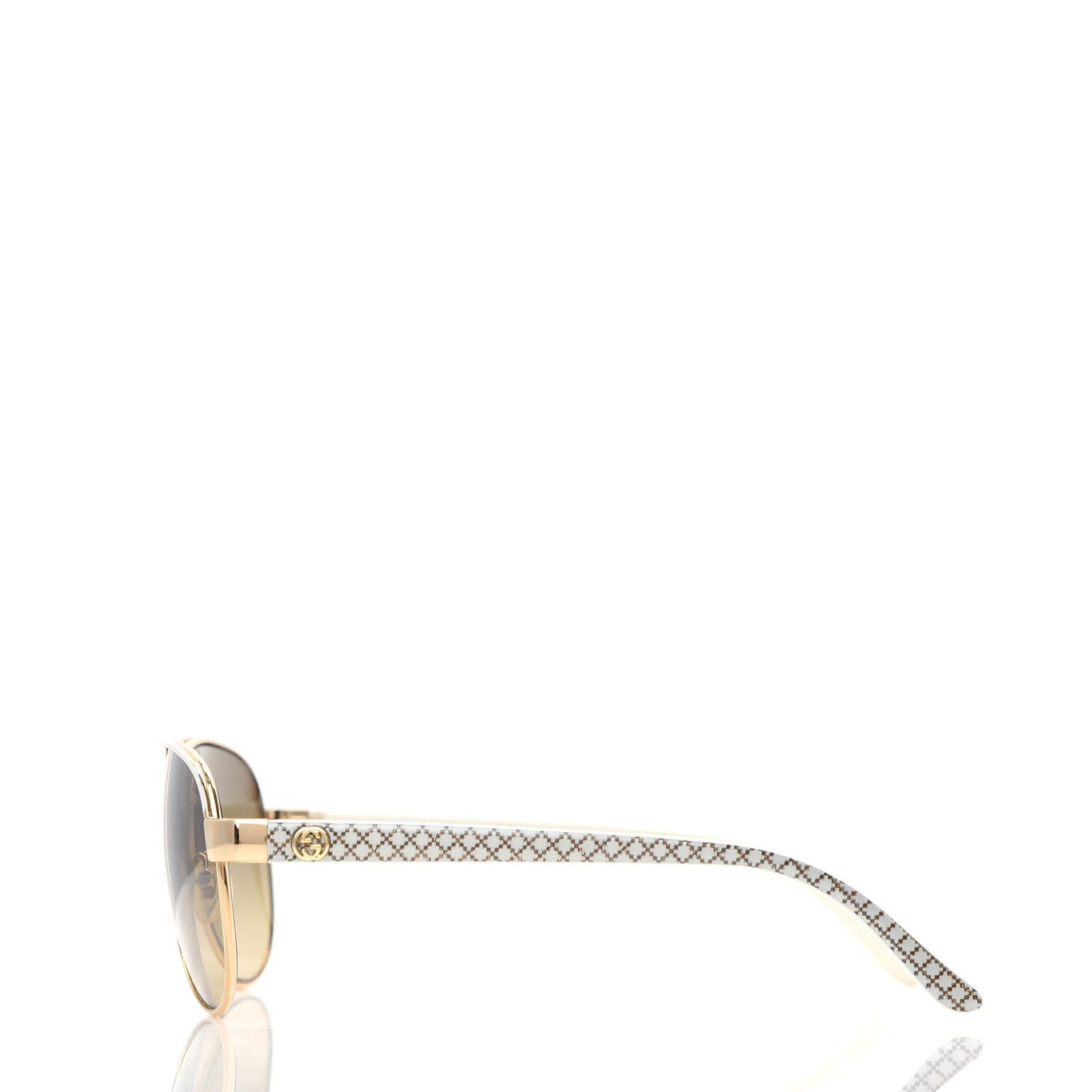 Aviator Sunglasses GG4239/S White Gold