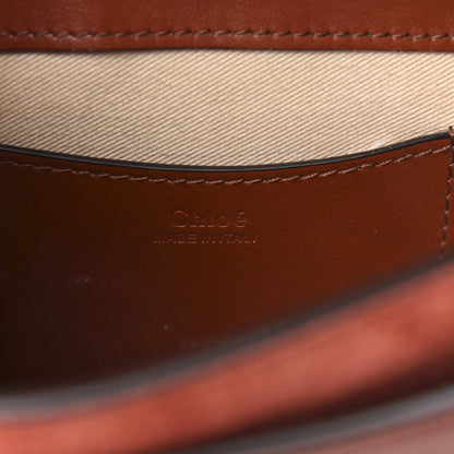 Chloe Calfskin Small Tess Bag Sepia Brown 7 of 14